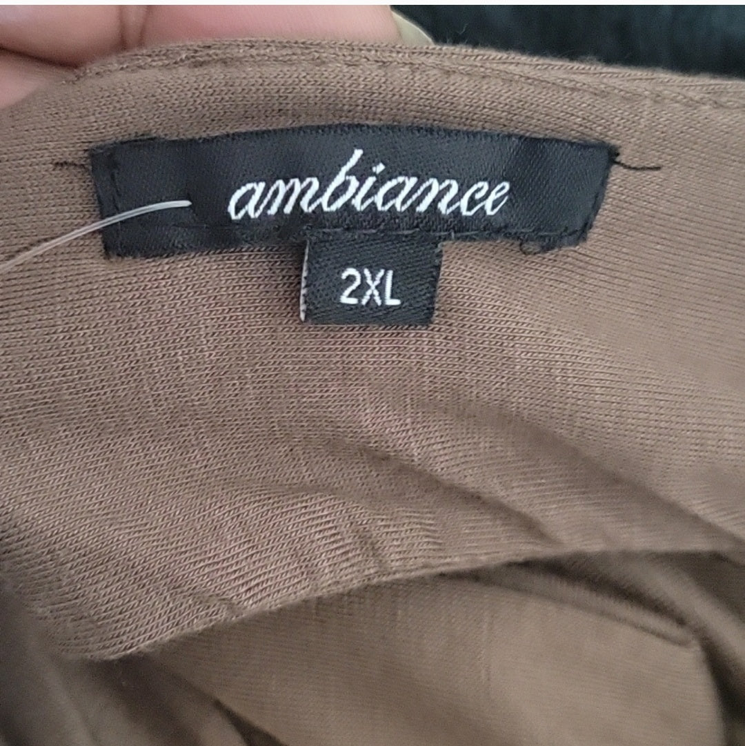 Ambiance blouse with bunch knot