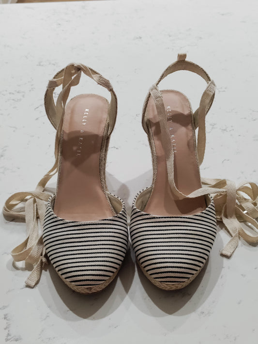 Kelly and Katie wedge heels