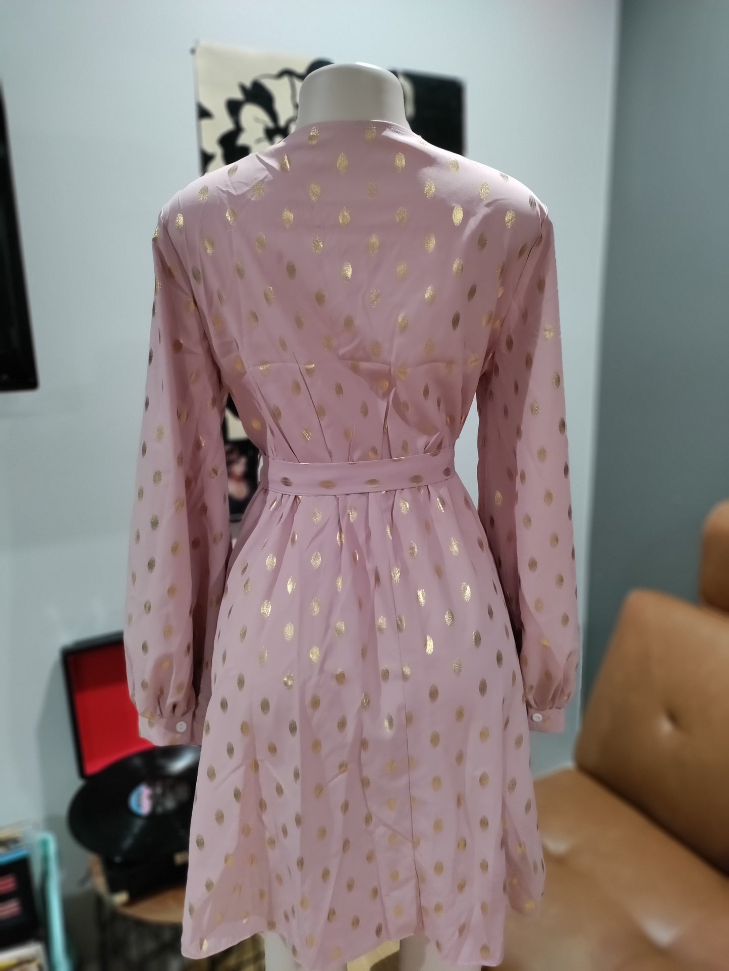 Shein polka dot dress