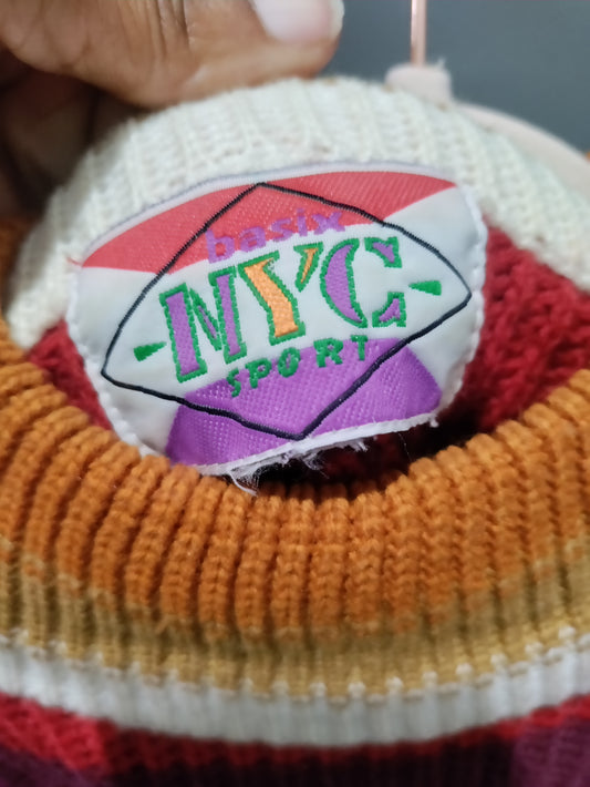 NYC flat turtleneck long sleeve sweater