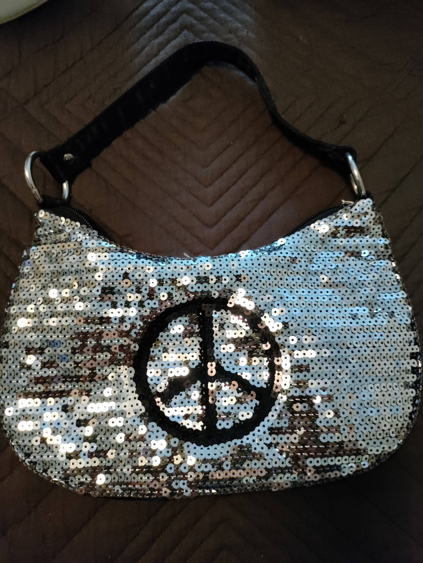 Sequins wristlet