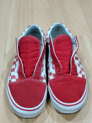 Vans checkered canvas sneakers