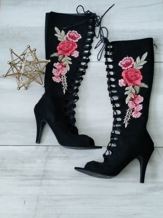 Wild Diva Knee High Boots