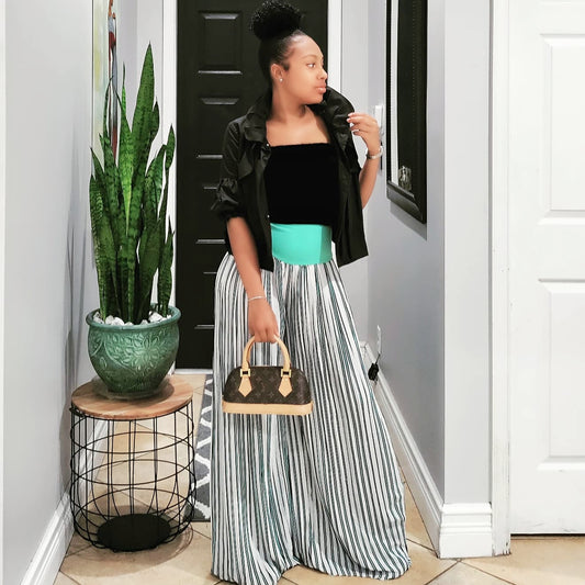 Parachute high waisted  pants