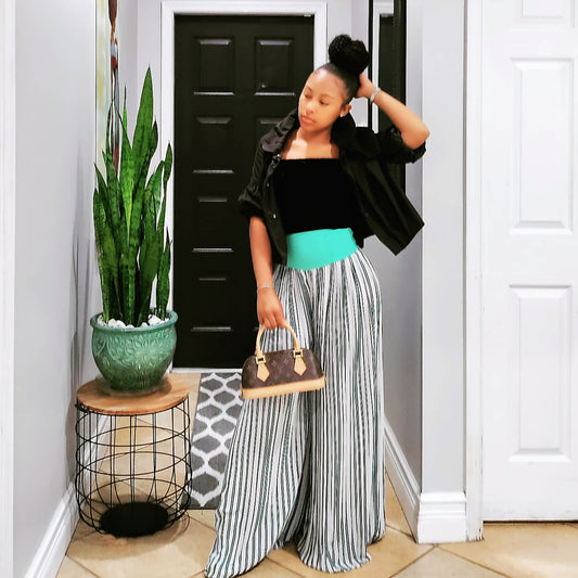 Parachute high waisted  pants