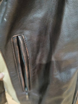 Sergio Benini leather jacket