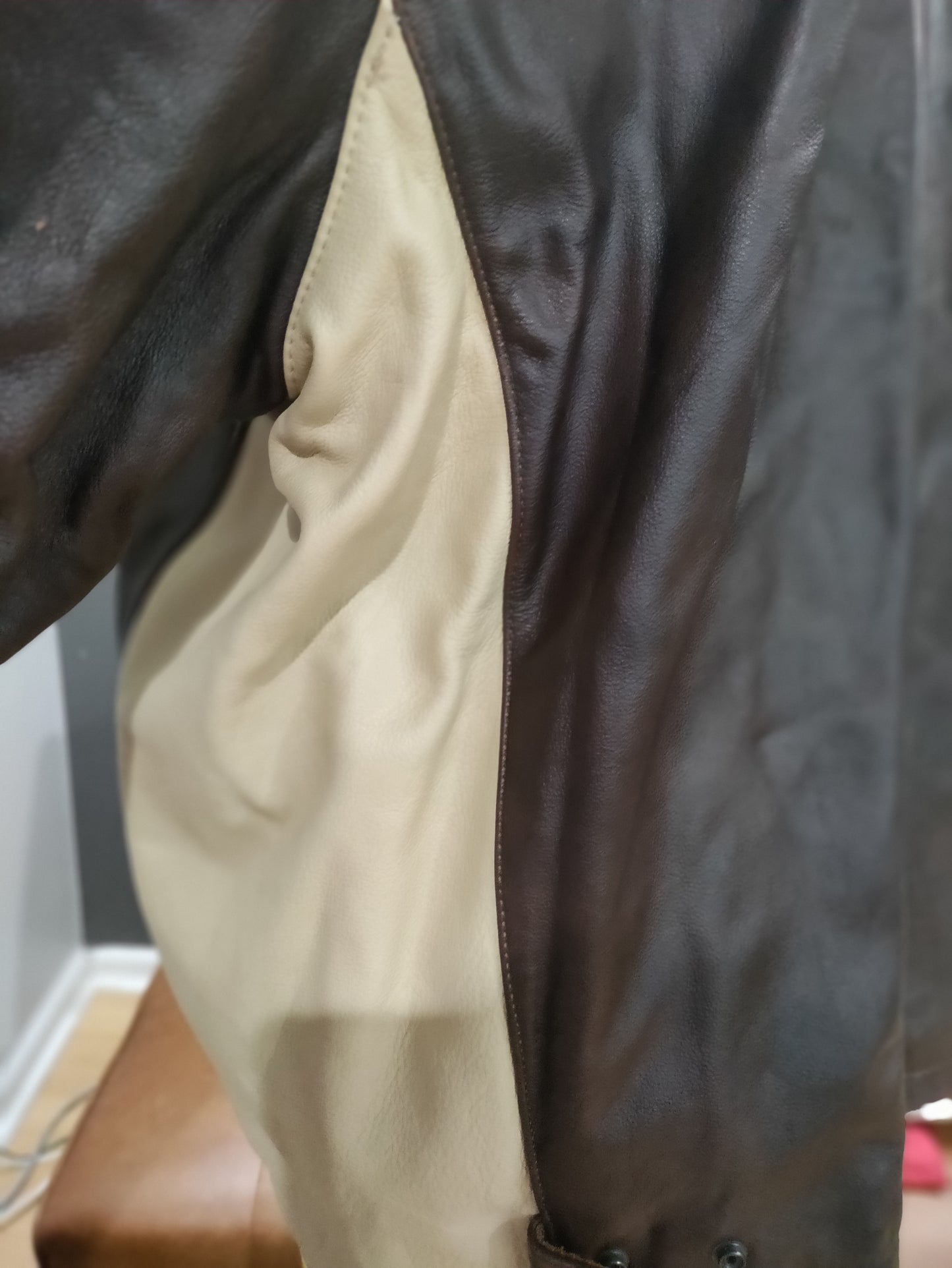 Sergio Benini men's leather jacket