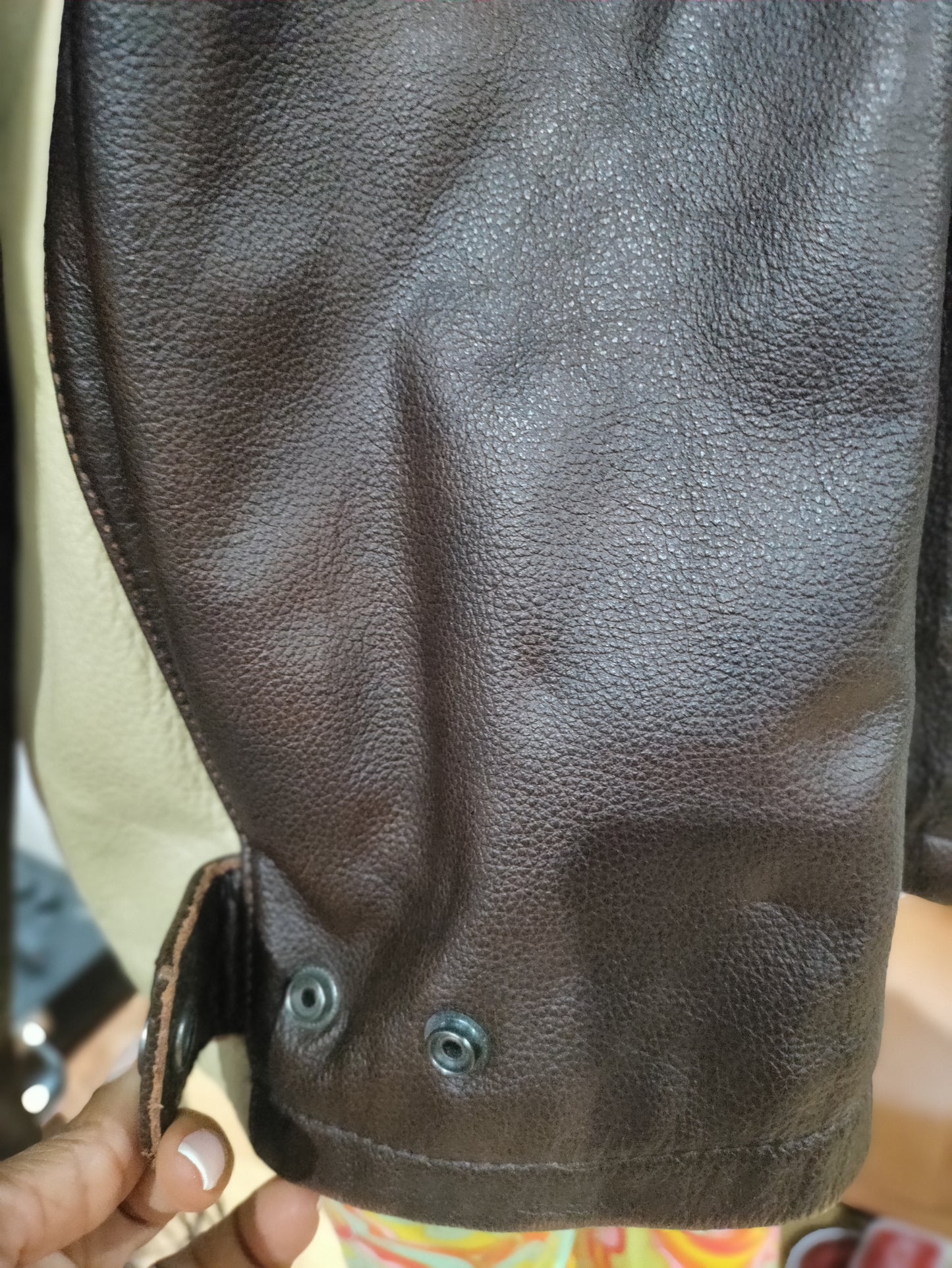 Sergio Benini men's leather jacket