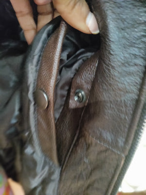 Sergio Benini leather jacket