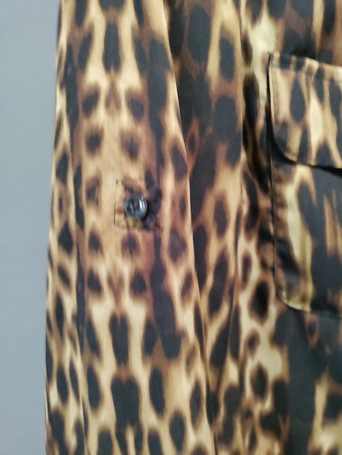 Jones of New York animal print blouse