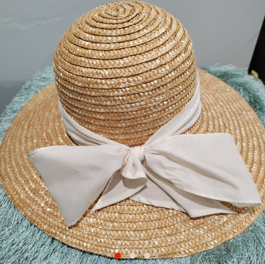 Ribbon Straw Hat