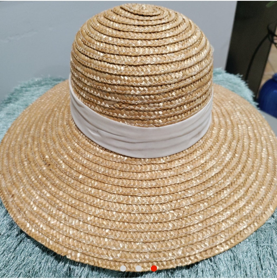 Ribbon Straw Hat